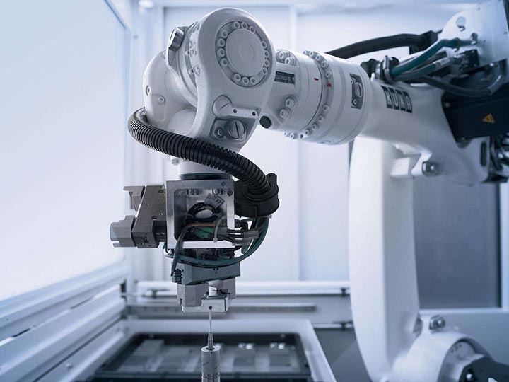 intelligent factory and industrial robot